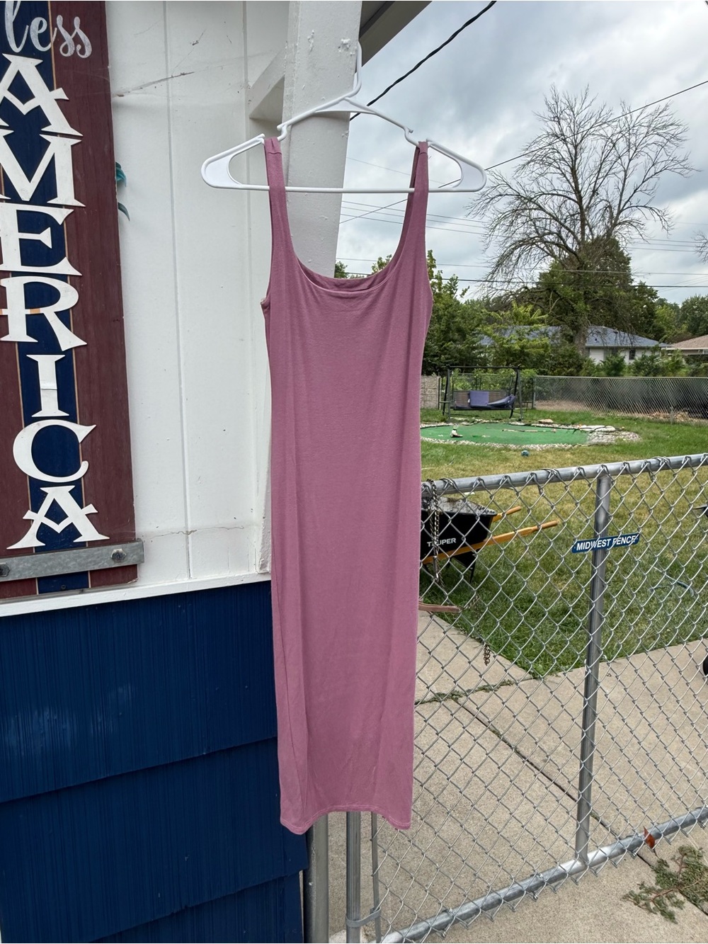 naked wardrobe Mauve/Pink Sleeveless Maxi Dress
